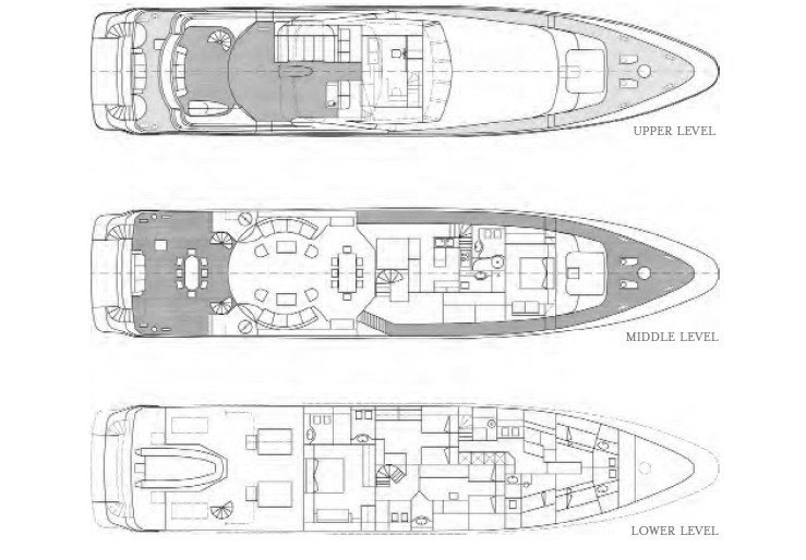 M/Y Milos At Sea